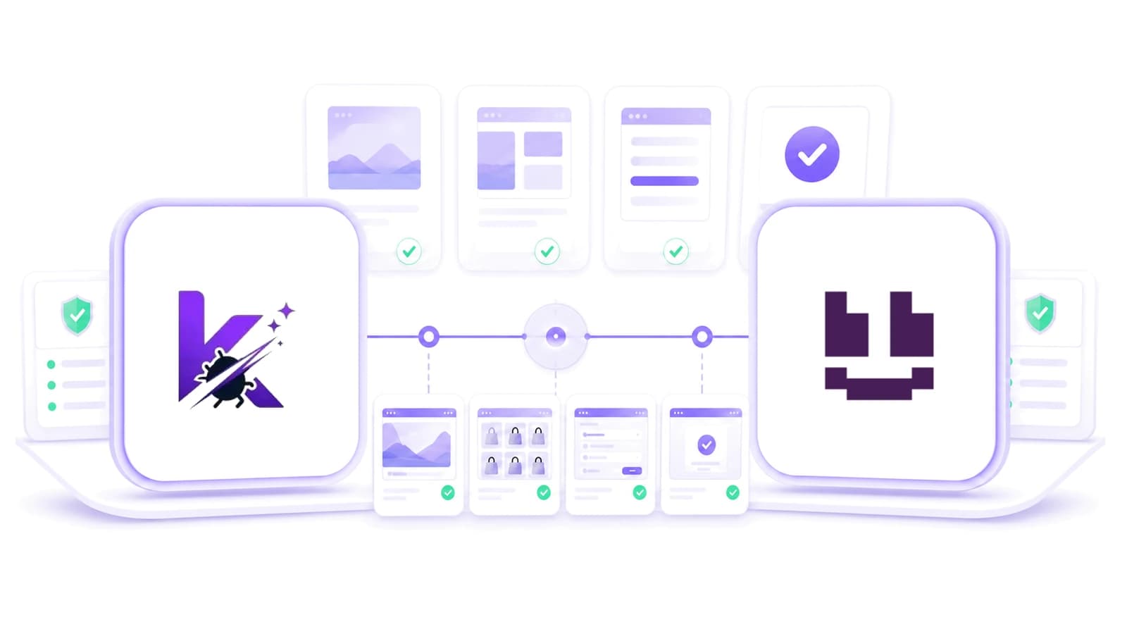 BugBug alternative comparison showing Killbug AI QA agent, browser test automation, and E2E testing evidence.