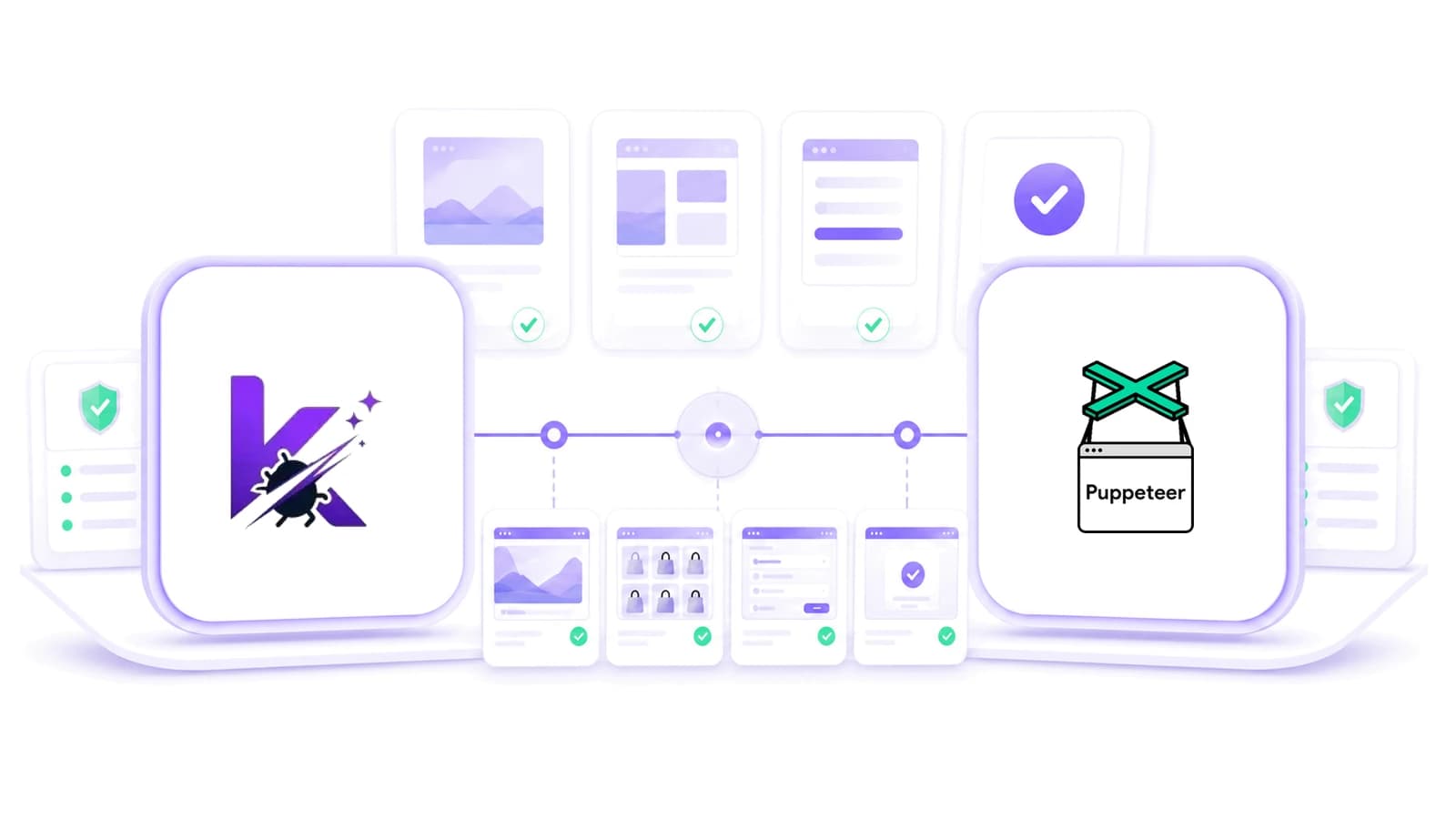 Puppeteer alternative comparison for AI QA, browser test automation, and product journey testing.
