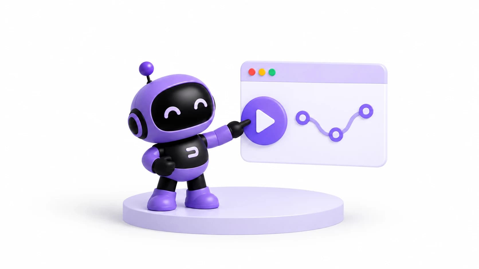Choose test coverage, let Kibi run the tests, and review the captured results